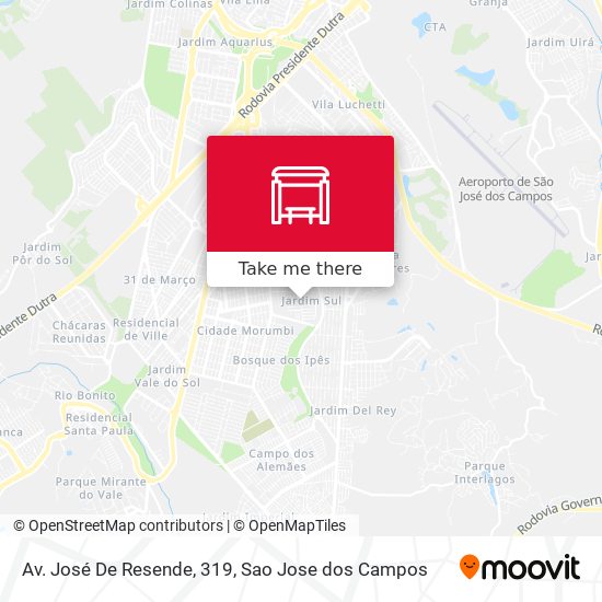 Av. José De Resende, 319 map