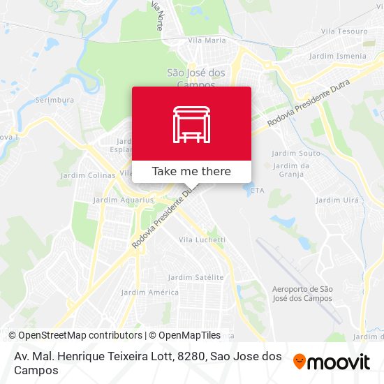 Av. Mal. Henrique Teixeira Lott, 8280 map