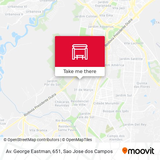 Av. George Eastman, 651 map