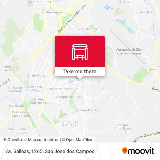 Av. Salinas, 1265 map