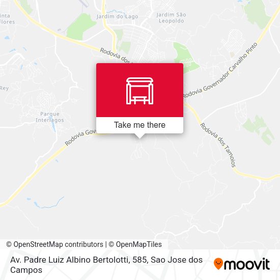 Av. Padre Luiz Albino Bertolotti, 585 map