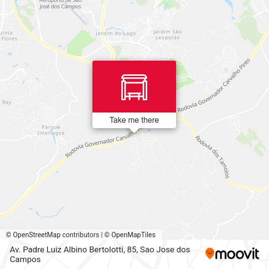 Av. Padre Luiz Albino Bertolotti, 85 map