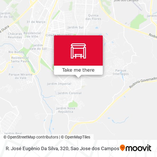 R. José Eugênio Da Silva, 320 map