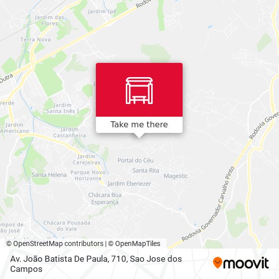 Mapa Av. João Batista De Paula, 710