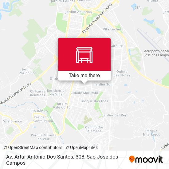 Av. Artur Antônio Dos Santos, 308 map
