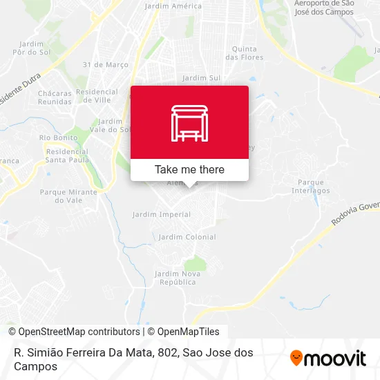 R. Simião Ferreira Da Mata, 802 map