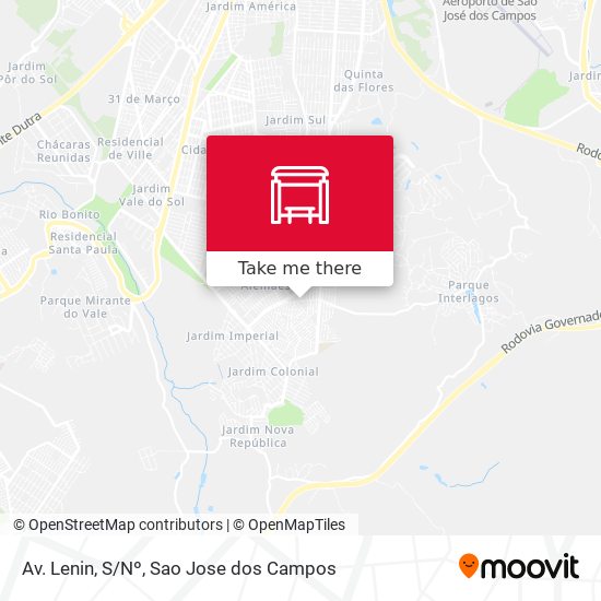Av. Lenin, S/Nº map