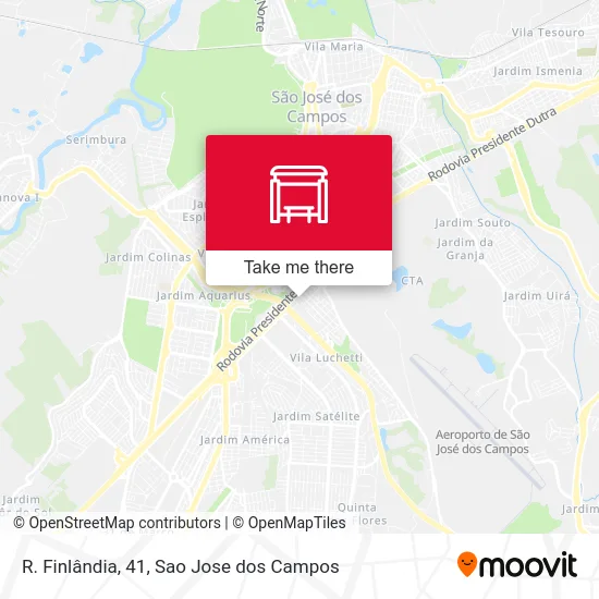 R. Finlândia, 41 map