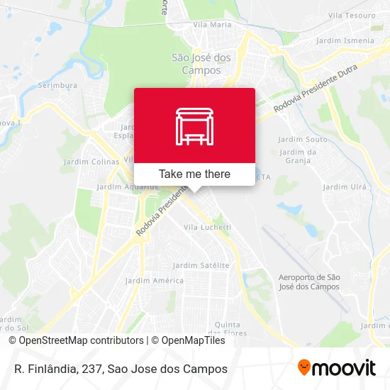 R. Finlândia, 237 map