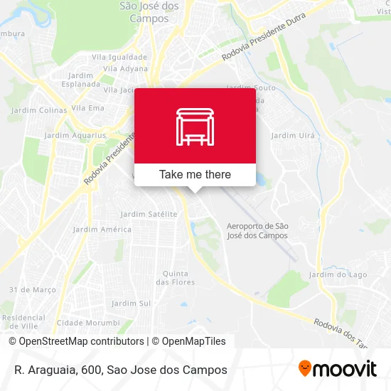 R. Araguaia, 600 map