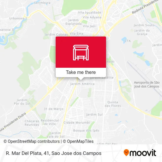 R. Mar Del Plata, 41 map