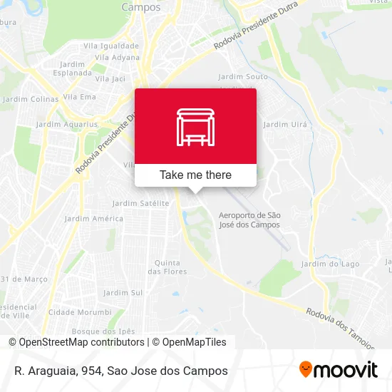 R. Araguaia, 954 map