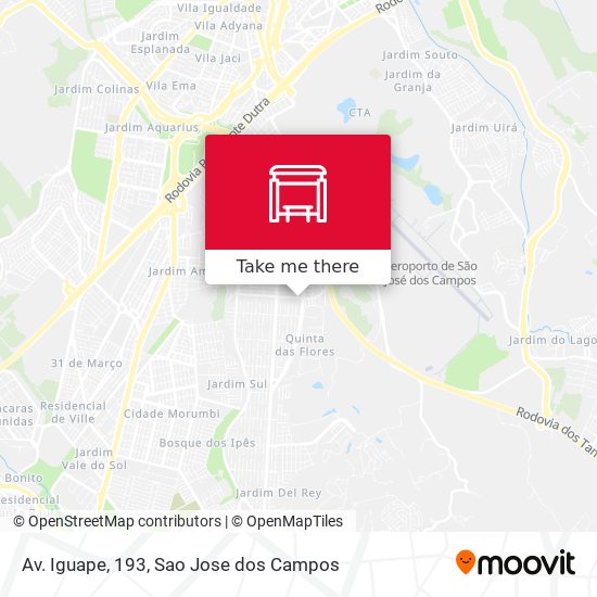 Av. Iguape, 193 map