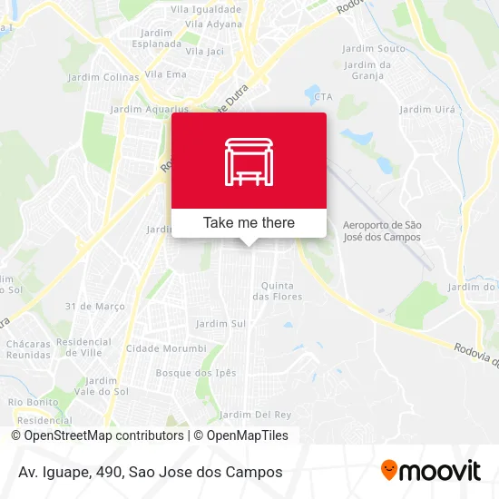 Av. Iguape, 490 map