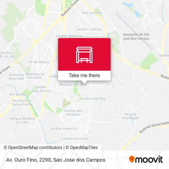 Av. Ouro Fino, 2290 map