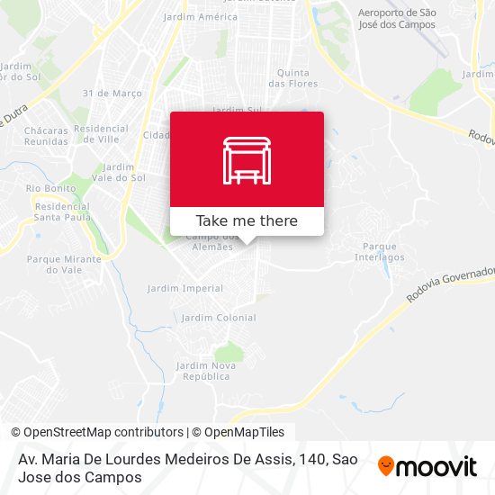 Av.  Maria De Lourdes Medeiros De Assis, 140 map