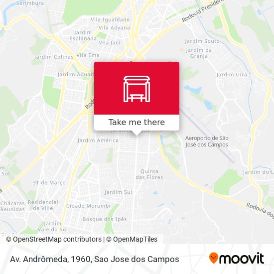 Av. Andrômeda, 1960 map