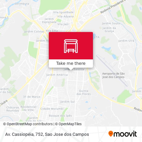 Av. Cassiopéia, 752 map