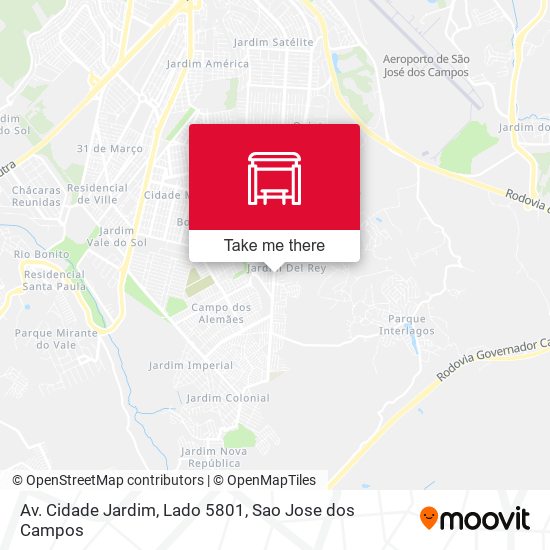 Av. Cidade Jardim, Lado 5801 map