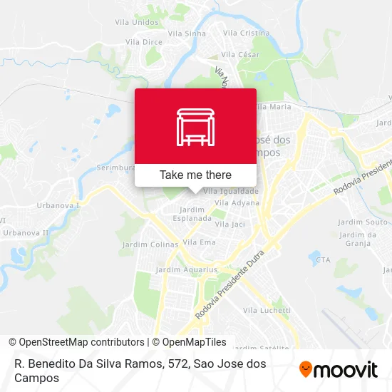 R. Benedito Da Silva Ramos, 572 map