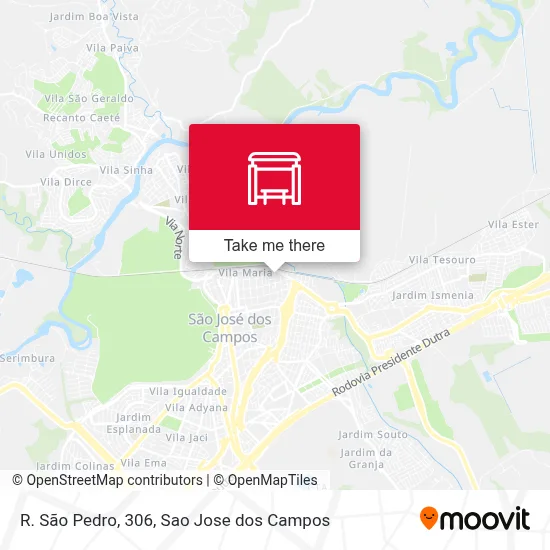 R. São Pedro, 306 map
