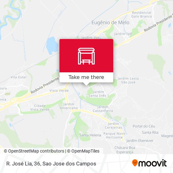 R. José Lia, 36 map