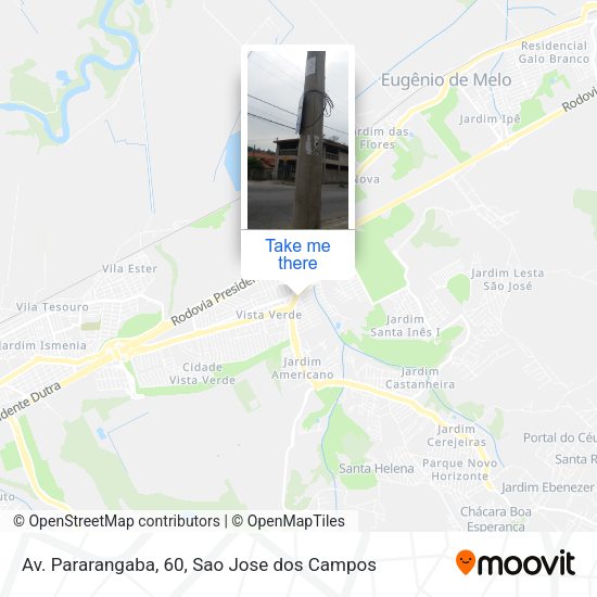 Av. Pararangaba, 60 map