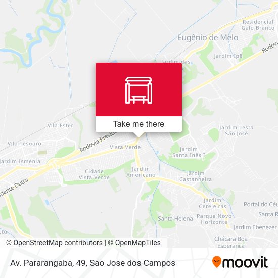 Av. Pararangaba, 49 map