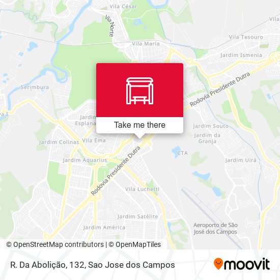 R. Da Abolição, 132 map