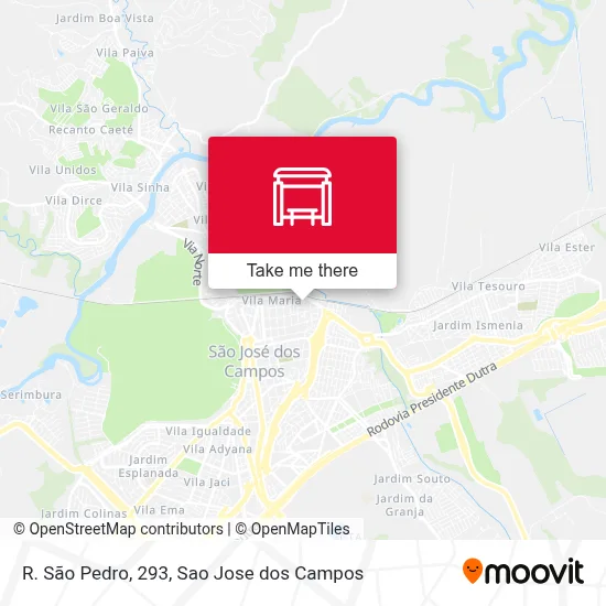 R. São Pedro, 293 map