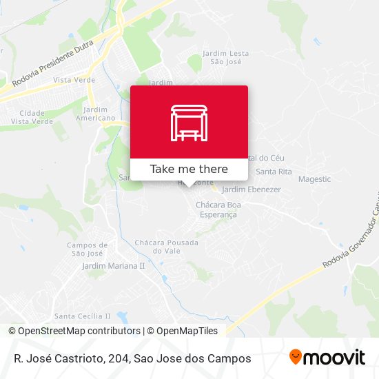 R. José Castrioto, 204 map
