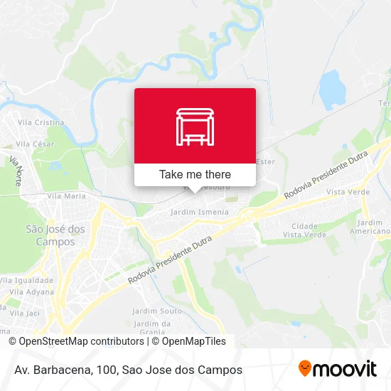 Av. Barbacena, 100 map