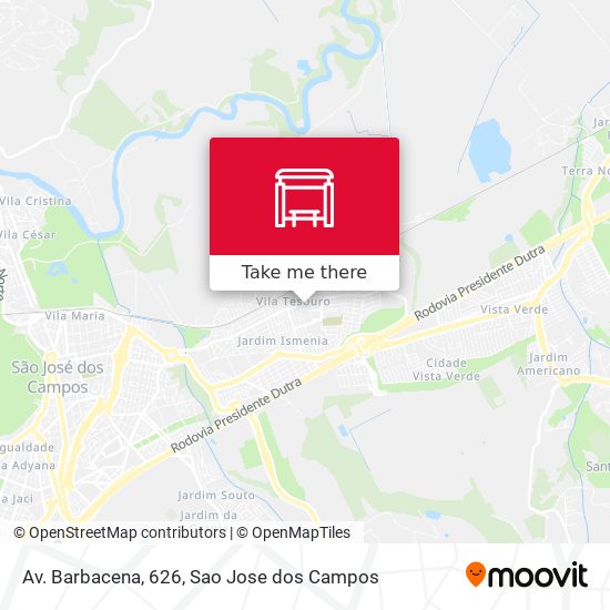 Av. Barbacena, 626 map