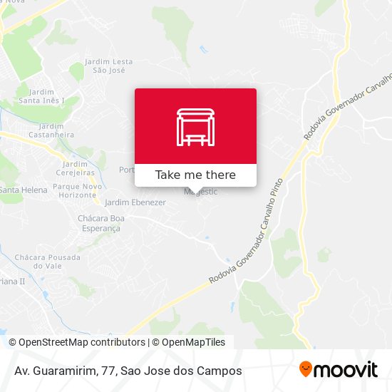 Av. Guaramirim, 77 map