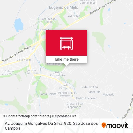 Av. Joaquim Gonçalves Da Silva, 920 map