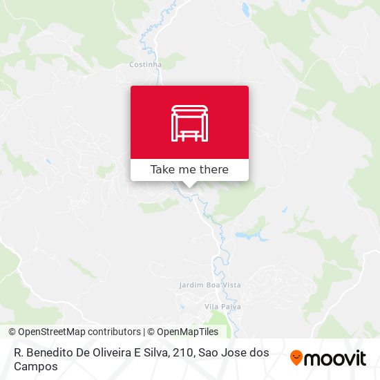 R. Benedito De Oliveira E Silva, 210 map