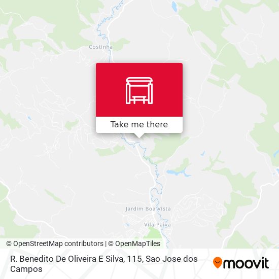 R. Benedito De Oliveira E Silva, 115 map