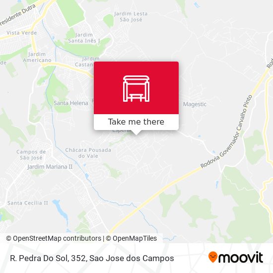 R. Pedra Do Sol, 352 map