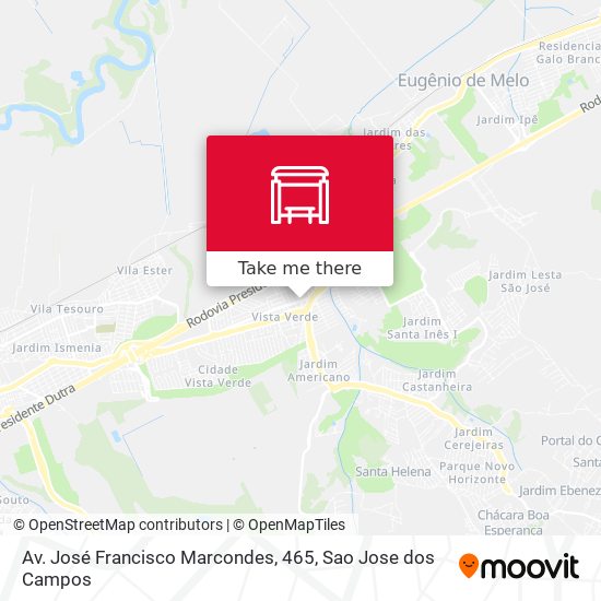 Av. José Francisco Marcondes, 465 map