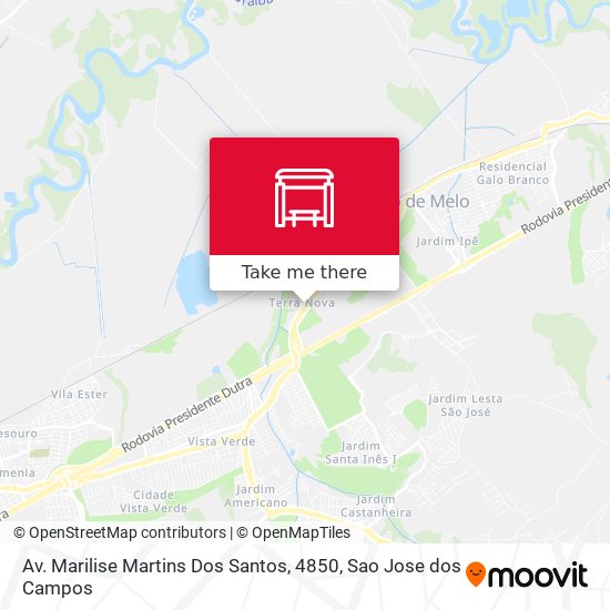 Mapa Av. Marilise Martins Dos Santos, 4850