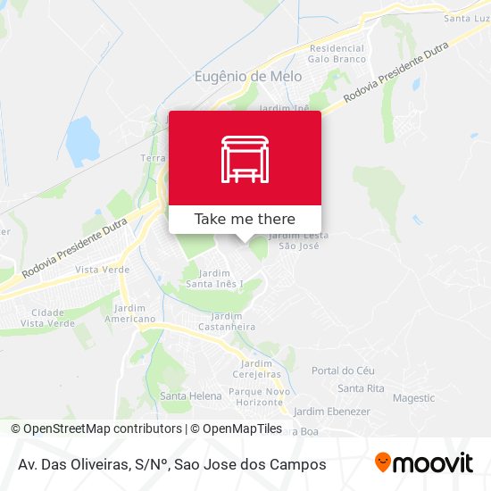 Av. Das Oliveiras, S/Nº map