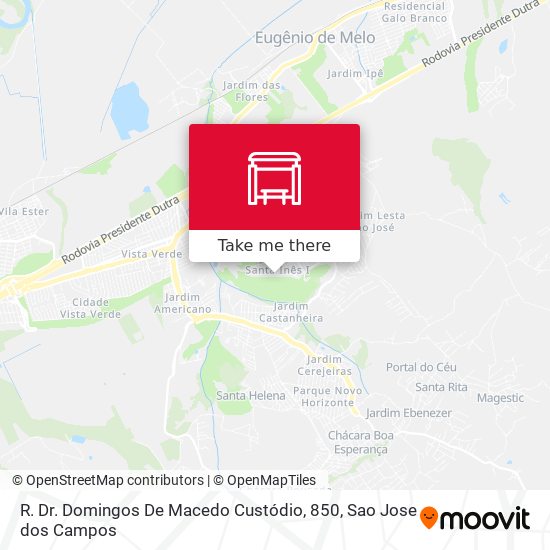 R. Dr. Domingos De Macedo Custódio, 850 map