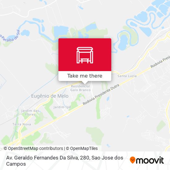 Mapa Av. Geraldo Fernandes Da Silva, 280