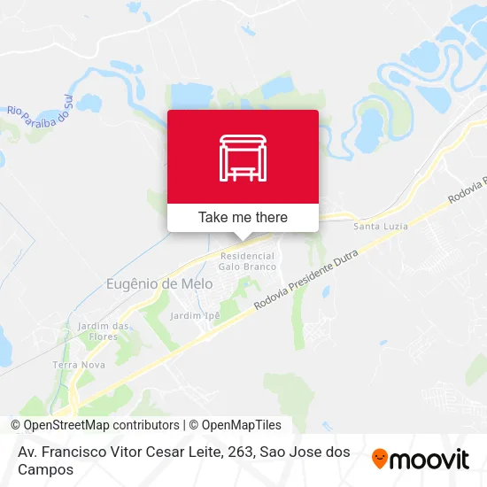 Av. Francisco Vitor Cesar Leite, 263 map