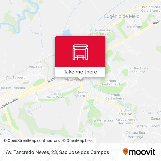 Mapa Av. Tancredo Neves, 23