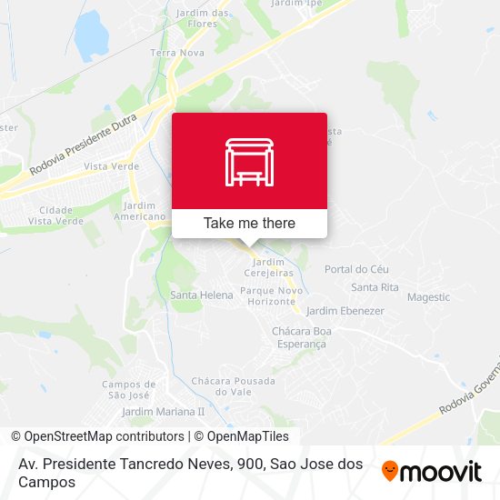 Av. Presidente Tancredo Neves, 900 map