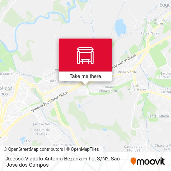 Acesso Viaduto Antônio Bezerra Filho, S / Nº map