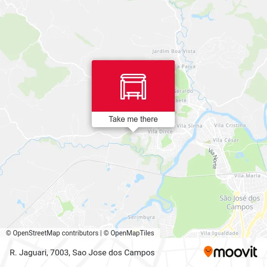 R. Jaguari, 7003 map