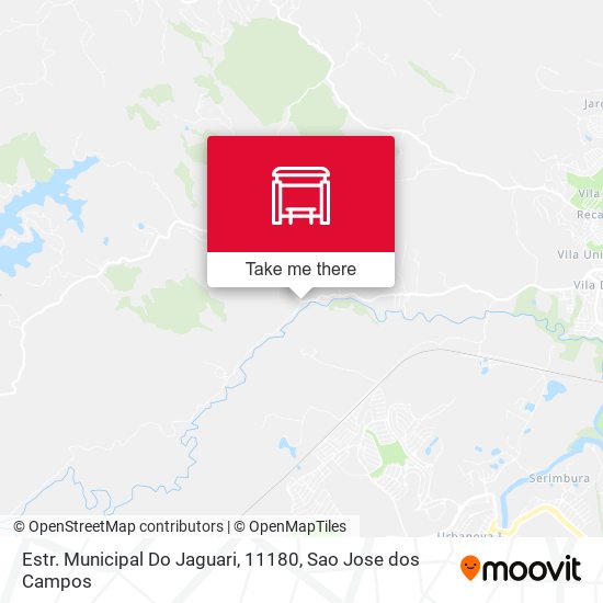 Estr. Municipal Do Jaguari, 11180 map