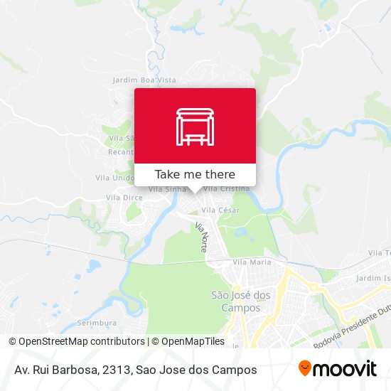 Mapa Av. Rui Barbosa, 2313